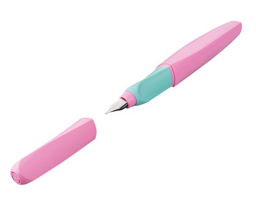 Pelikan Füller Twist Feder M, Sweet Lilac universell für Rechts- und Linkshänder